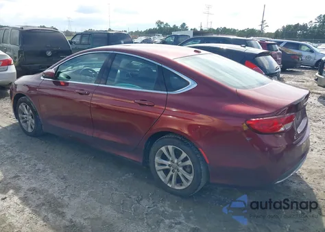 2015 Chrysler 200 Limited from USA, damaged, VIN 1C3CCCAB7FN642463